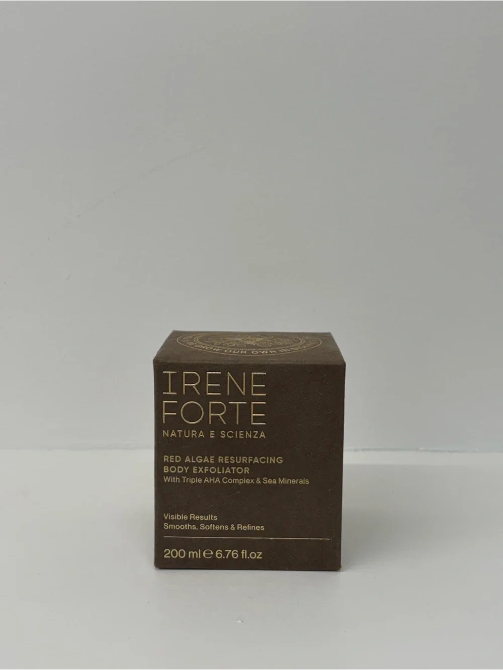 Irene Forte Red Algae Resurfacing Body Exfoliator - Brand New + Sealed!